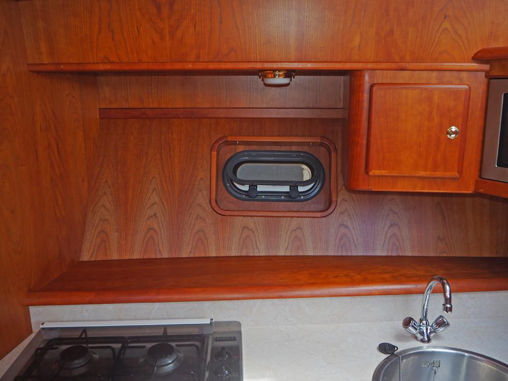 Cabin en avant, H&eacute;bergements